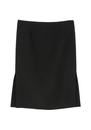 FENDI side-slit midi skirt - Black