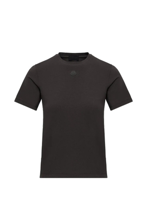 Moncler logo-patch T-shirt - Black