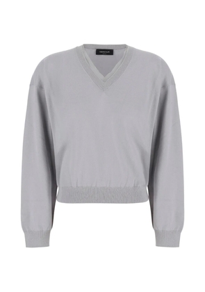 Fabiana Filippi V-neck sweater - Grey