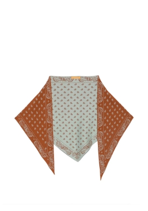 Guest In Residence Wild Rag bandana scarf - Orange