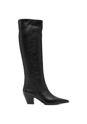 Roberto Festa Fredine point-toe knee-high boots - Black
