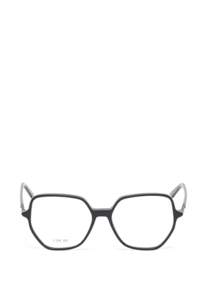 Christian Dior Pre-Owned 2020s CD logo geometric glasses - Black