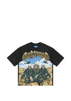 GODSPEED Squadron NG graphic-print T-shirt - Black
