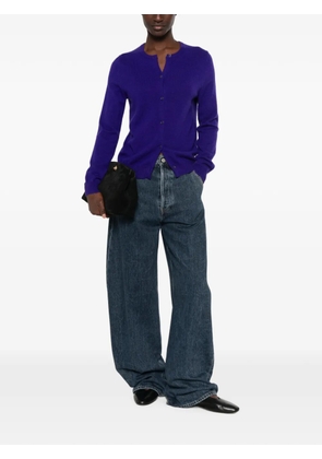 BOMPARD button-up cashmere cardigan - Purple