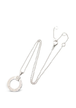 Bvlgari Pre-Owned 2010s Bvlgari Bvlgari diamond necklace - Silver