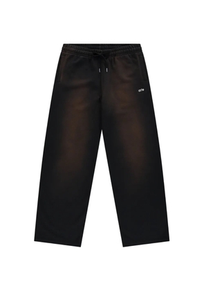 Arte Antwerp logo-embroidered track pants - Black