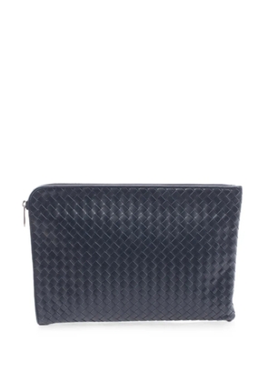 Bottega Veneta Pre-Owned 2000s Intrecciato clutch bag - Blue