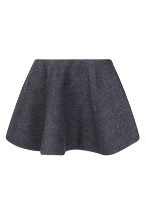 GANNI flared skirt - Grey