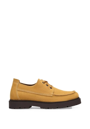 Birkenstock Highwood moc lace low Derby shoes - Yellow