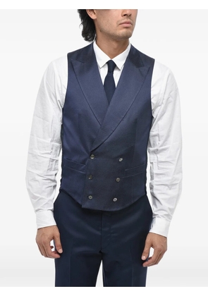 Corneliani double-breasted waistcoat - Blue