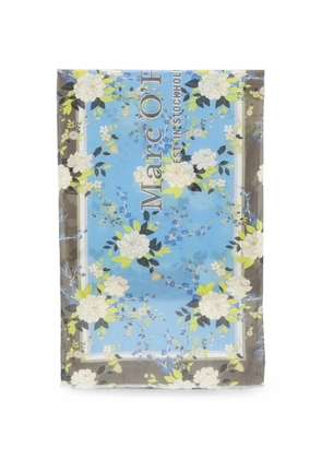 Marc O'Polo floral-print scarf - Blue