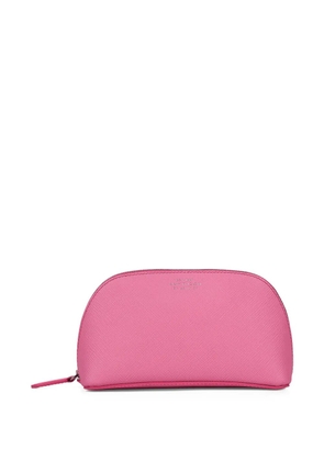 Smythson Panama cosmetic case - Pink
