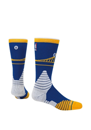 Stance x NBA Golden State Warriors Bridge intarsia-knit socks - Blue