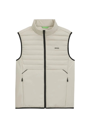 BOSS quilted gilet - Neutrals