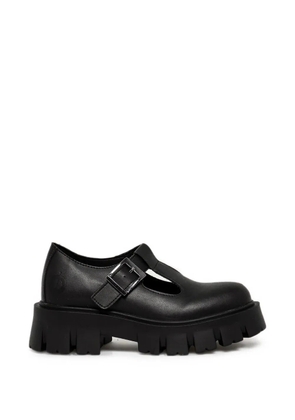 Altercore buckle-fastening chunky-sole shoes - Black
