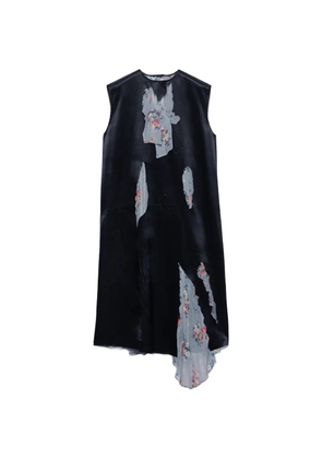 Prada devoré satin dress - Black