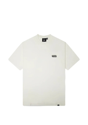 BY PARRA Wrapped Around logo-embroidered T-shirt - White