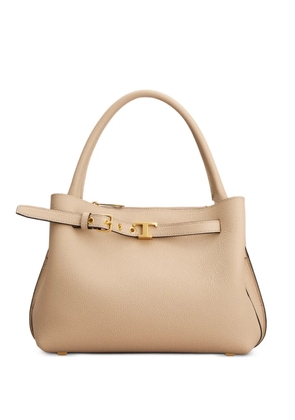 Tod's T Timeless leather tote bag - Neutrals
