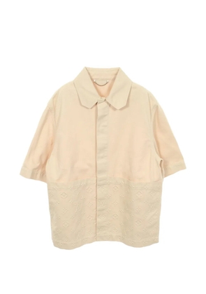 Louis Vuitton Pre-Owned 2010s Monogram-embossed shirt - Neutrals