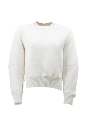 sacai crew-neck sweater - Neutrals