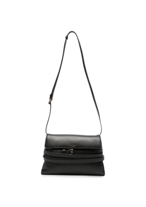 Moschino buckle-detail cross body bag - Black