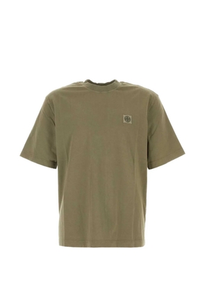 Stone Island 2100030 combed organic cotton jersey T-shirt - Green