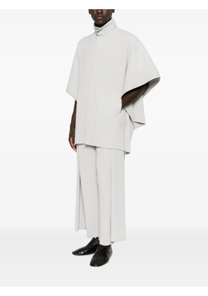 Homme Plissé Issey Miyake Motion Blur pleated jacket - Grey