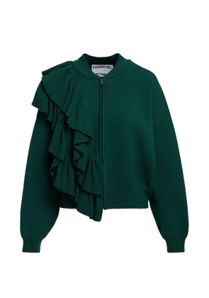 Essentiel Antwerp Kodi zip-up cardigan - Green