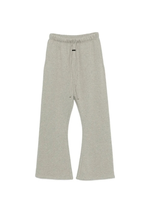 Fear Of God Essentials drawstring-waist flared cotton track pants - Grey