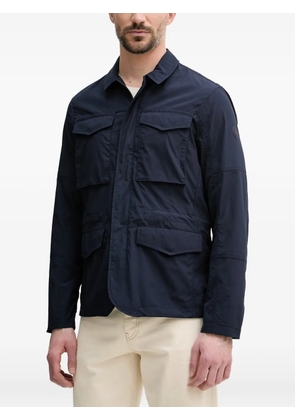 Save The Duck Jago flap-pocket zip-up jacket - Blue