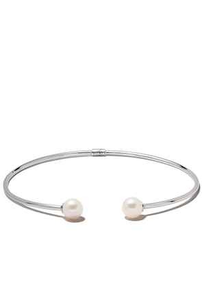 Yoko London 18kt white gold Trend freshwater pearl necklace - Silver