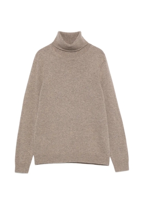 BOMPARD long-sleeve roll-neck sweater - Brown
