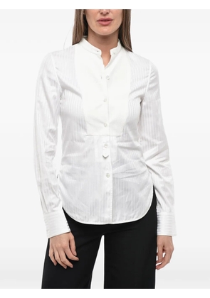 Stella McCartney jacquard striped shirt - White