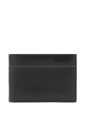 PIQUADRO logo-lettering wallet - Black