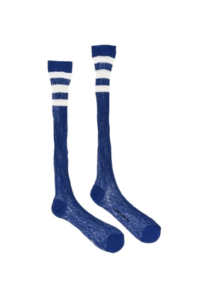 DSQUARED2 ribbed-knit striped socks - Blue
