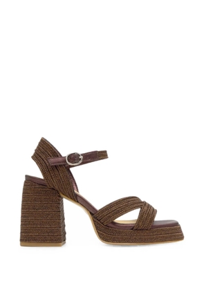 Castañer Valle platform sandals - Brown
