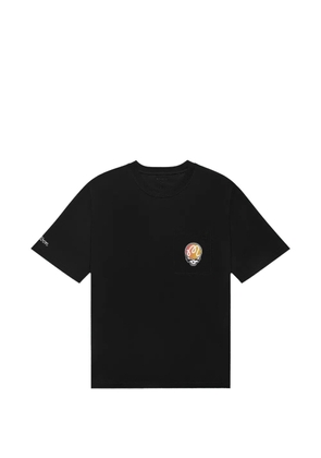 Malbon Golf graphic-print chest-pocket T-shirt - Black