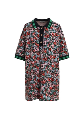 Essentiel Antwerp Kolden floral-print mini dress - Black