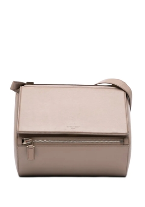 Givenchy Pre-Owned 2000-2026 Medium Grained Calfskin Pandora Box crossbody bag - Brown