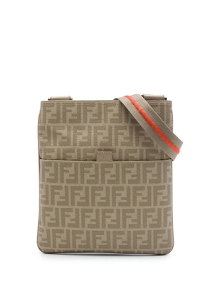 Fendi Pre-Owned 2010-2026 Zucca Spalmati crossbody bag - Neutrals