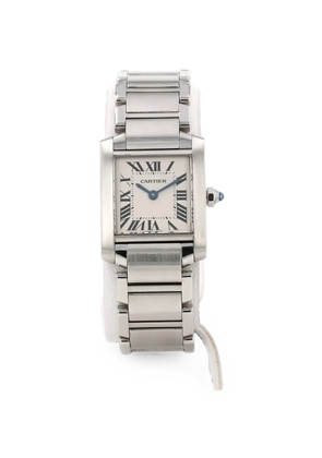 Cartier 2000 Tank Française 20mm watch - Neutrals