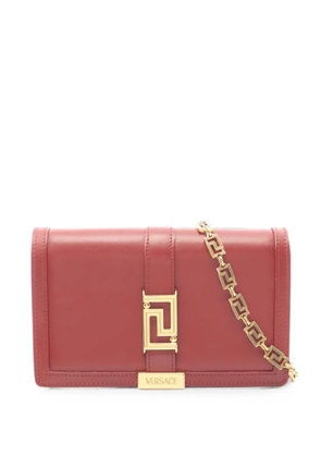 Versace Pre-Owned 2010s Greca Goddess chain wallet - Red