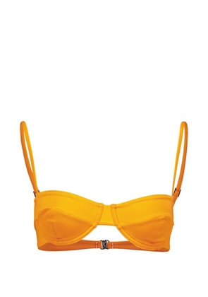Haight underwired demi-cup bikini top - Orange