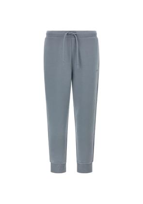 BOSS logo-print drawstring track pants - Grey