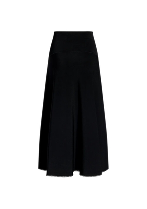 Adam Lippes Romy knit midi skirt - Black