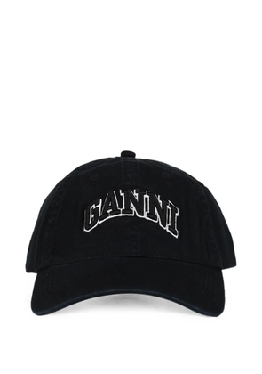 GANNI black canvas cap