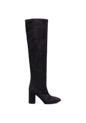Le Silla round-toe knee-high boots - Blue