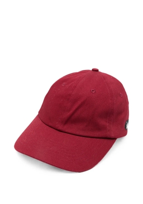 Lanvin logo-patch baseball cap - Red