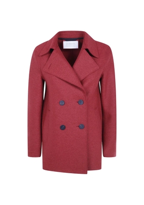 Harris Wharf London double-breasted wool coat - Red