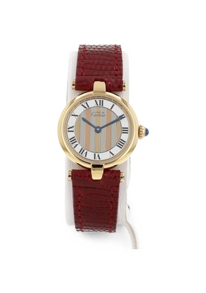 Cartier 1990 Must Vendôme 24mm watch - White